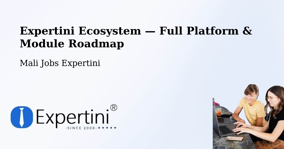 Expertini Ecosystem — Full Platform & Module Roadmap – Kangaba